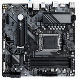GIGABYTE B650M D3HP bundkort AMD B650 Sokkel AM5 micro ATX AMD, Sokkel AM5, AMD Ryzen 7000 Series, AMD Ryzen 8000 Series, AMD Ryzen 9000 Series, Sokkel AM5, DDR5-SDRAM, 256 GB