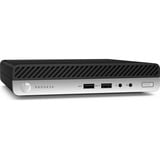 HP ProDesk 400 G4 DM Renoveret, Mini-PC Sort/Sølv