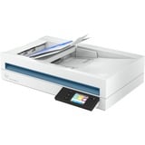 HP Scanjet Pro N4600 fnw1 Flatbed & ADF scanner 1200 x 1200 dpi A5 Hvid, Fladscanner Hvid, 216 x 356 mm, 1200 x 1200 dpi, 40 sider pr. minut, 40 sider pr. minut, 80 ipm, 80 ipm