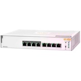 Hewlett Packard Enterprise Aruba Instant On 1830 8G 4p Class4 PoE 65W Administreret L2 Gigabit Ethernet (10/100/1000) Strøm over Ethernet (PoE) 1U, Switch Administreret, L2, Gigabit Ethernet (10/100/1000), Strøm over Ethernet (PoE), Stativ-montering, 1U