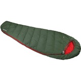 High Peak Pak 1000 ECO, Sovepose mørk grøn/Rød