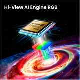 Hisense 55UR8DS RGB MiniLED, LED-tv Sort/mørk grå