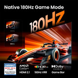 Hisense 55UR8DS RGB MiniLED, LED-tv Sort/mørk grå