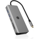 ICY BOX IB-DK4061-CPD, Docking station antracit