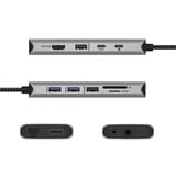 ICY BOX IB-DK4061-CPD, Docking station antracit