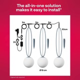 INNR Udendørs Smart Globe Light Farve 3-pak, LED lys 