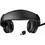 Kensington H1000 USB-C On-Ear-headset Sort, Ledningsført, Opkald/musik, 20 - 20000 Hz, 190 g, Headset, Sort