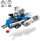 LEGO Star Wars Microfighter af kaptajn Rex' Y-wing™, Bygge legetøj Byggesæt, 6 År, Plast, 99 stk, 114 g