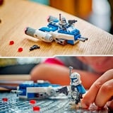 LEGO Star Wars Microfighter af kaptajn Rex' Y-wing™, Bygge legetøj Byggesæt, 6 År, Plast, 99 stk, 114 g