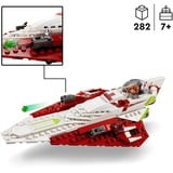 LEGO Star Wars Obi-Wan Kenobis™ jedi-stjernejager, Bygge legetøj Byggesæt, 7 År, Plast, 282 stk, 385 g