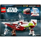 LEGO Star Wars Obi-Wan Kenobis™ jedi-stjernejager, Bygge legetøj Byggesæt, 7 År, Plast, 282 stk, 385 g