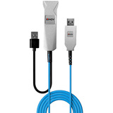 Lindy Fiberoptisk USB 3.0 kabel, Forlængerledning 