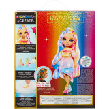MGA Entertainment Rainbow High Air Brush & Create - Purple Eyes, Dukke 