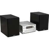 Panasonic SC-PMX94EG-S stereoanlæg Home audio micro system 120 W Sort, Sølv, Kompakt system Sølv, Home audio micro system, Sort, Sølv, 120 W, 2-vejs, 14 cm, 19 cm