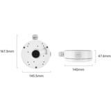 Reolink Tilslutningsdåse D20, Samledåse Hvid