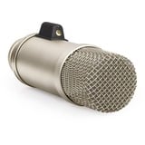 Rode Microphones BROADCASTER, Mikrofon Sølv/Guld