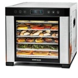 Rommelsbacher Dehydrator DA 950, Tørremaskine rustfrit stål/Sort