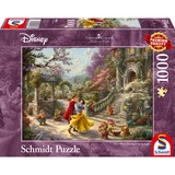 Schmidt Spiele Thomas Kinkade Studios: Painter of Light - Disney Snehvide - Dans med Prinsen, Puslespil 