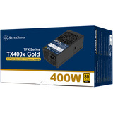 SilverStone TX400x Gold, PC strømforsyning Sort