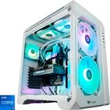 Thermaltake PC-000035-DE, Gaming PC Hvid/gennemsigtig