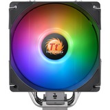 Thermaltake UX 210 ARGB Processor Køler 12 cm Sort, Hvid, CPU køler Køler, 12 cm, 600 rpm, 2000 rpm, 34,3 dB, 72,3 kubikfod/min.