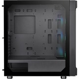 Thermaltake Versa T27 TG ARGB Midi Tower Sort, Towerkabinet Sort, Midi Tower, PC, Sort, ATX, EATX, micro ATX, Mini-ITX, SPCC, Spil
