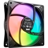 be quiet! Light Wings LX PWM 120 mm, Sag fan Sort