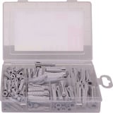 fischer Profi-Box Spreizdübel SX Plus, Dyvel Lys grå