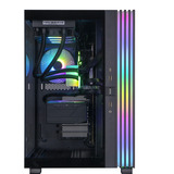 ALTERNATE AGP-WINDOW-AMD-17, Gaming PC Sort/gennemsigtig