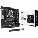 ASRock B860M Pro-A WiFi, Bundkort Sort