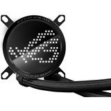 ASUS ROG Ryuo III 240 ARGB Processor Væskekølingssæt 12 cm Sort, Vandkøling Sort, Væskekølingssæt, 12 cm, 2200 rpm, Sort