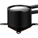 ASUS ROG Ryuo III 240 ARGB Processor Væskekølingssæt 12 cm Sort, Vandkøling Sort, Væskekølingssæt, 12 cm, 2200 rpm, Sort