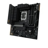 ASUS TUF GAMING B760M-PLUS II Intel B760 LGA 1700 micro ATX, Bundkort Sort, Intel, LGA 1700, Intel® Celeron®, Intel® Pentium® Gold, Intel® Core™ i3, Intel® Core™ i5, Intel® Core™..., LGA 1700, DDR5-SDRAM, 192 GB