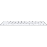 Apple Magic tastatur USB + Bluetooth Engelsk Aluminium, Hvid Sølv/Hvid, Layout i Storbritannien, 60%, USB + Bluetooth, Aluminium, Hvid