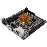 Biostar A68N-2100K bundkort mini ITX Sort, AMD, E1-6010, DDR3-SDRAM, DDR3L-SDRAM, 16 GB, DIMM, 1.25 V