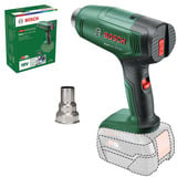 Bosch EasyHeat 18V-500 solo, 18Volt, Varm luft blæser Grøn/Sort