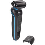 Braun Series 5 52-B1000s Folie shaver Sort Sort/Blå, Folie shaver, Sort, Knapper, Intensiv, Normal, Batteri, Lithium-Ion (Li-Ion)