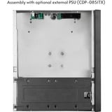 Chieftec IX-06B-OP computeretui Small Form Factor (SFF) Sort, Desktop boliger Sort, Small Form Factor (SFF), PC, Sort, micro ATX, Mini-ITX, SPCC, 3,5 cm