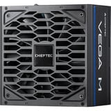 Chieftec PPG-1000-C, PC strømforsyning Sort