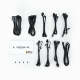 Chieftec Vega PPG-1000-C enhed til strømforsyning 1000 W 24-pin ATX ATX Hvid, PC strømforsyning Sort, 1000 W, 100 - 240 V, 50/60 Hz, 12 A, 100 W, 1000 W