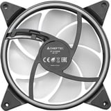 Chieftec ZF-1425RGB, Sag fan Sort/Hvid