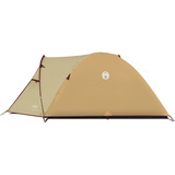 Coleman Darwin 3 Plus Summer, Telt Beige/mørk rød