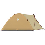 Coleman Darwin 3 Plus Summer, Telt Beige/mørk rød