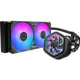 Cooler Master MasterLiquid 240 Atmos II VRM Fan ARGB, Vandkøling Sort