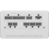 Corsair CP-9020296-EU, PC strømforsyning Hvid