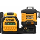 DEWALT Batteri-multilinjelaser 3x360° DCE089D1G18, 18 volt, Kryds- & linjelaser Sort/Gul