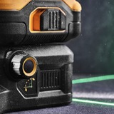 DEWALT DCE089D1G18-QW, Kryds- & linjelaser Sort/Gul
