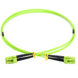 Digitus LWL patchkabel, duplex, LC > LC stik, multimode OM5 Lime
