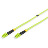 Digitus LWL patchkabel, duplex, LC > LC stik, multimode OM5 Lime