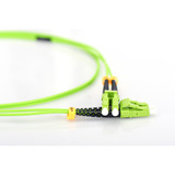 Digitus LWL patchkabel, duplex, LC > LC stik, multimode OM5 Lime